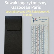 Suwak logarytmiczny Gazocean Paris specjalistyczny LPG kolekcjonerski 