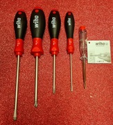 Komplet Wkrętaków WIHA 4 szt + Probówka Elektryczna