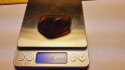 P74 6. BURSZTYN SZLIF NIEBIESKI SUMATRA BORNEO 20 GRAM 
