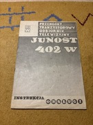 Instrukcja obsługi telewizora JUNOST 402W schematy