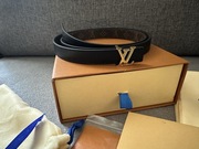 Louis Vuitton Iconic 20mm Reversible dwustronny pasek Nowy