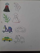 Minecraft rysunki własnoręczne kolorowanka