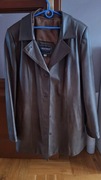 Kurtka skórzana damska płaszcz Leather rozmiar 44/45 XXL skóra naturalna