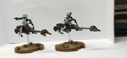 Star Wars: Legion Unit Expansion: 74-Z Speeder Bikes z podstawowego boxa 