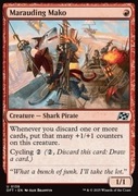 Karta MTG Marauding Mako, foil