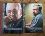 Andrzej Wajda i Jerzy Stuhr