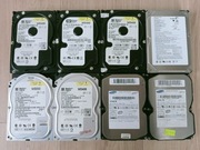 DYSKI TWARDE HDD 3,5'' IDE ATA 8szt. SPRAWNE