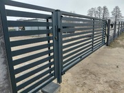 Brama przesuwna brama dwuskrzydłowa płoty balustrady 