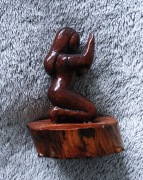Drewniane figurki rękodzieło