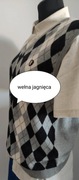Kamizelka bezrękawnik wełna jagnięca Ben Sherman vintage oldschool