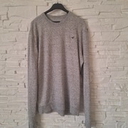 Męski sweter Hollister rozm. M szary