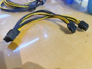 Splitter przewód do karty graficznej pci-e 8pin