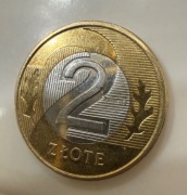 2 złote z 2025r.