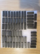 8 x Pamięć DRAM, TC51100AP-70, TOSHIBA, 1MB x 1b, DIP18  