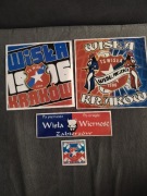 Vlepy wlepy naklejki Wisła Kraków