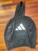 Czarna bluza z kapturem Adidas primegreen S męska Logo