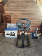 Logitech G29 + Shifter + Stojak + 3 Gry PS5  IGŁA  Gwarancja