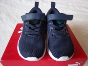 Jak nowe granatowe buty sportowe dziecięce lekkie przewiewne Puma 23