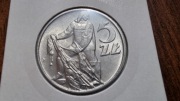 moneta 5 złotych RYBAK 1974