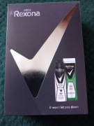 Rexona Men zestaw kosmetyków żel 250ml + antyperspirant 150ml