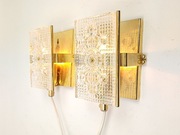 Para kinkietów Orrefors – projekt Carl Fagerlund lata 60.