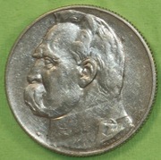5 zł - Józef PIŁSUDSKI 1934 Orzeł Strzelecki