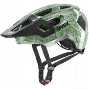 Kask Rowerowy Dziecięcy UVEX React jr. 52-56 cm moss green altim mat Enduro