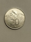 Sprzedam monetę Słowacja 20 halerzy 1993r. stan bdb.