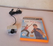 Playstation Eye Toy usb kamera S/N 510063987 PS2 + KINETIC TOTAL FITNESS