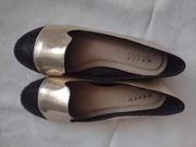 baleriny złoto czarne r.37