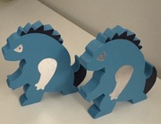 Survive the Island pakiet premium, 2 błyszczące potwory kaiju