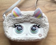 Torebka pluszowa interaktywna lama Purse Pets Llamalush otwiera oczy dźwięk