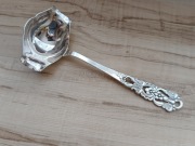 POSREBRZANA OZDOBNA CHOCHELKA DO SOSU SZWECJA