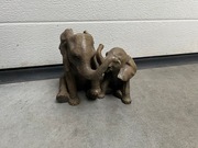 Ceramiczne figurki figurka słoni słonie | 2008 Leonardo Collection