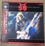 THE MICHAEL  SCHENKER GROUP - Rock will never die japan obi 