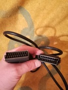 Kabel EURO SCART ok 1-1,5 m do dekoder DVB-T2 HEVC