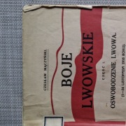 Mączyński Czesław, Boje Lwowskie, cz. 1, t. 1. Warszawa 1921
