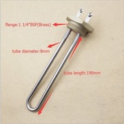 Grzałka wody DC 12 V 300 W 1,1/4" PV turbina bojler CWU CO Bufor