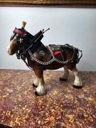 Duża piękna Angielska figurka konia firmy Duchy Pottery 26 cm koń