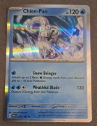 Karta Pokemon CHIEN-PAO PAR 057/182 HOLO