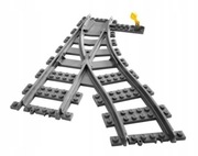 Lego city zwrotnica lewa 60197 60198 60051 60052