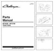 Challenger  MT265B MT275B Parts Catalog Katalog części schematy budowy