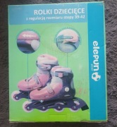 ROLKI DZIECIĘCE Z REGULACJĄ ROZMIARU STOPY 39-42