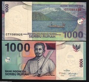 INDONEZJA 1000 RUPIACH  2013 UNC