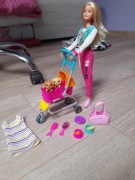 zestaw barbie z dwoma psami