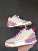 Nike Jordan Spizike Low GS beżowo-fioletowe | rozmiar 37.5 / 38| nowe + box