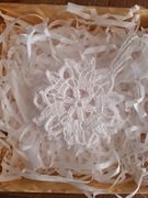 Ozdoby choinkowe, ręcznie robione. Zestaw 6 sztuk