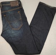 Wr) DIESEL COOLTER oryginalne spodnie jeansowe Roz.33/33