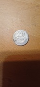 Moneta z prl 20 gr z 1949r bez znaku mennicy