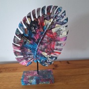 Ozdobny liść monstery 